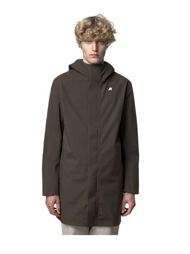 K-WAY TRENCH CAPPUCCIO