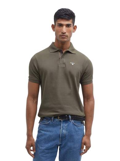 BARBOUR POLO MANICA CORTA PURO COTONE