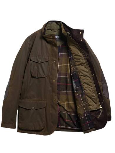 BARBOUR FIELD JACKET COTONE SPALMATO