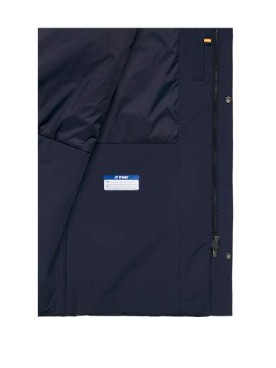 K-WAY GIACCONE ZIP IMBOTTITO