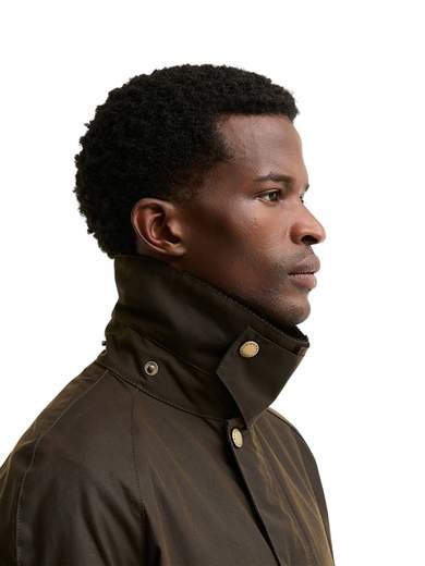 BARBOUR GIACCONE COTONE SPALMATO