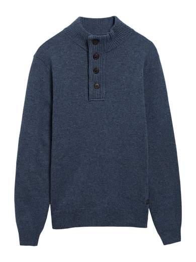 BARBOUR MAGLIA MEZZA ZIP PURA LANA