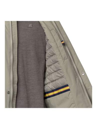 Trench imbottito k-way