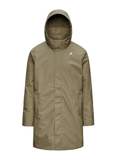 K-WAY GIACCONE ZIP CAPPUCCIO TECNICO