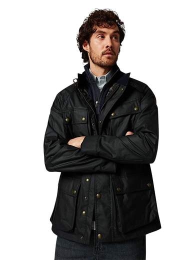 BELSTAFF FIELD JACKET COTONE SPALMATO