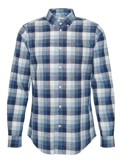 BARBOUR CAMICIA BOTTON DOWN PURO COTONE