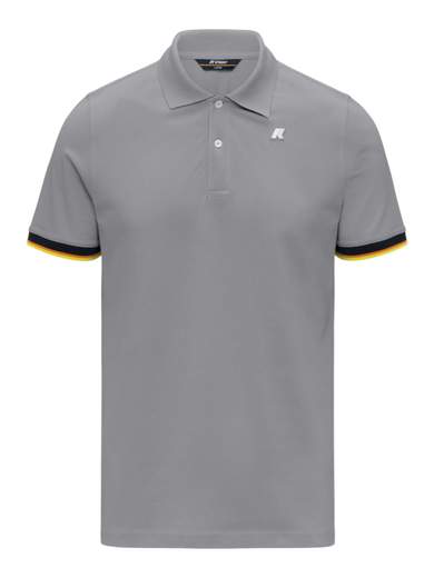 K-WAY POLO PIQUET PURO COTONE MANICA CORTA