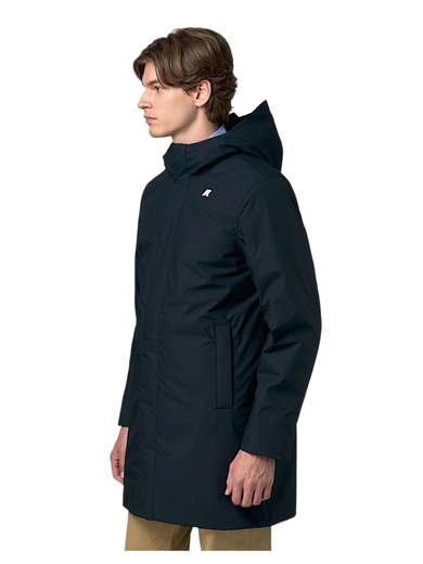 K-WAY GIACCONE ZIP CAPPUCCIO TECNICO