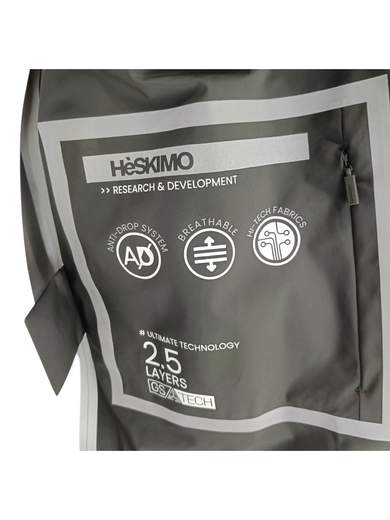 HèSKIMO GIUBBOTTO ZIP CAPPUCCIO STACCABILE