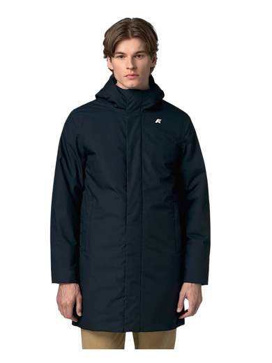 K-WAY GIACCONE ZIP CAPPUCCIO TECNICO