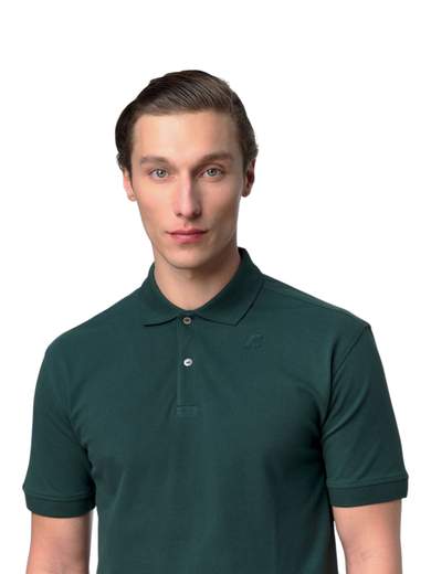 K-WAY POLO PIQUE COTONE MANICA CORTA