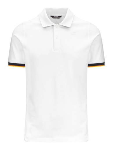 K-WAY POLO PIQUET PURO COTONE MANICA CORTA