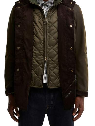 BARBOUR FIELD JACKET COTONE SPALMATO