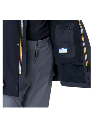 K-WAY TRENCH CAPPUCCIO