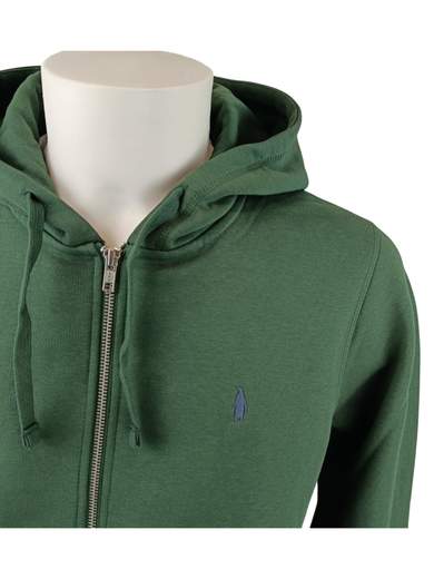 WALTBAY FELPA ZIP CAPPUCCIO 0562