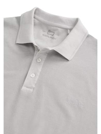 WOOLRICH POLO PIQUET VINTAGE PURO COTONE MANICA CORTA
