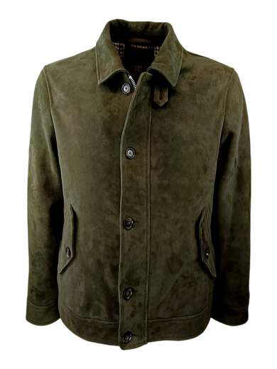 giubbotto suede the jack leathers