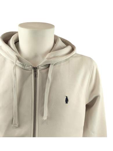 WALTBAY FELPA ZIP CAPPUCCIO 0562