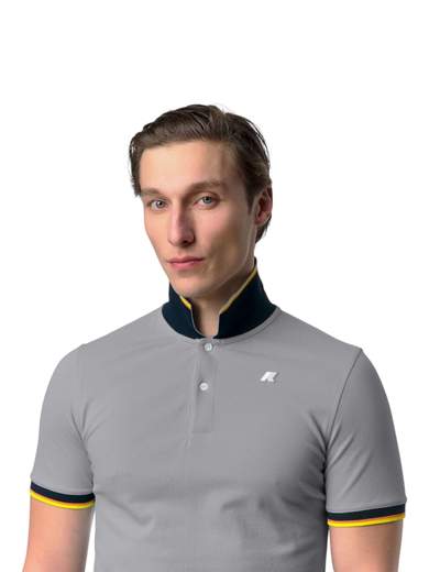 K-WAY POLO PIQUET PURO COTONE MANICA CORTA