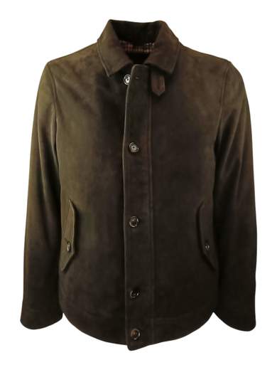 giubbotto suede the jack leathers