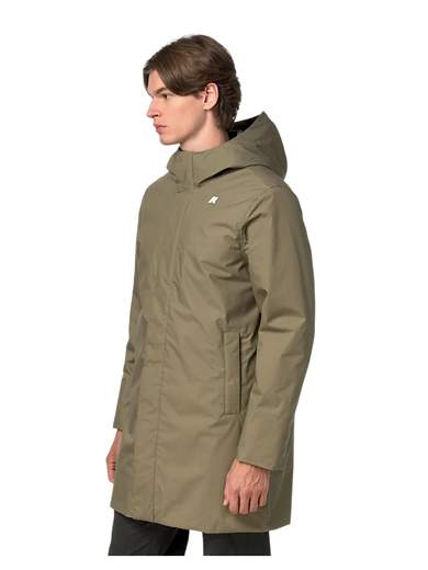 K-WAY GIACCONE ZIP CAPPUCCIO TECNICO