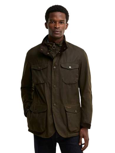 BARBOUR FIELD JACKET COTONE SPALMATO