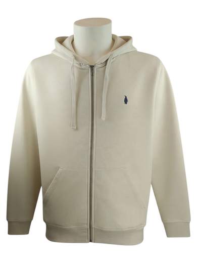 WALTBAY FELPA ZIP CAPPUCCIO 0562