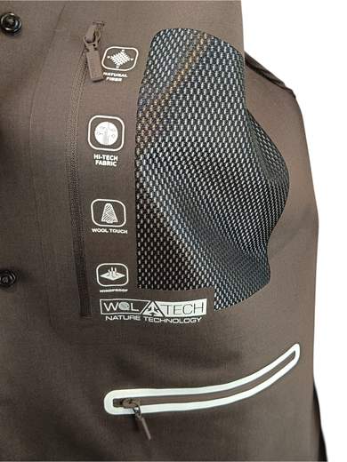 HèSKIMO TRENCH LANA TECNICA