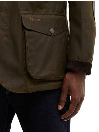 BARBOUR FIELD JACKET COTONE SPALMATO