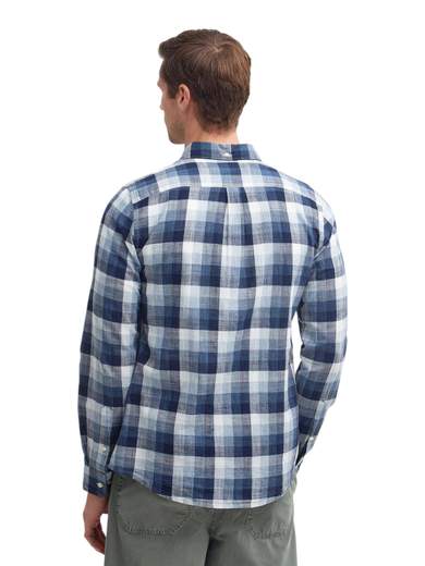 BARBOUR CAMICIA BOTTON DOWN PURO COTONE