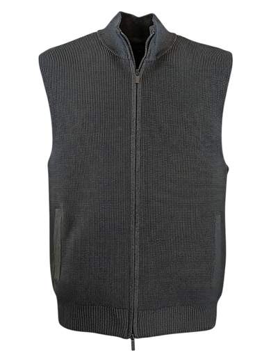 JEORDIE'S GILET MAGLIA ZIP IMBOTTITO