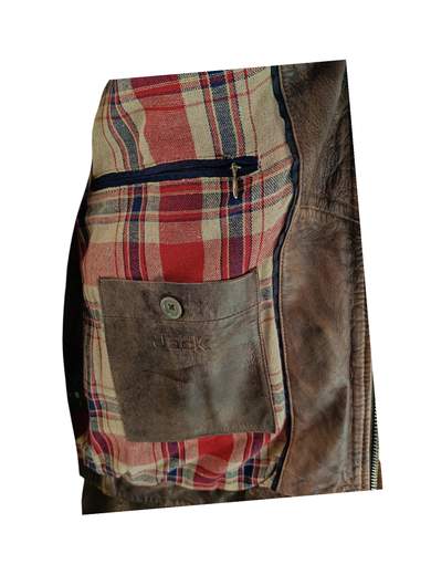 THE JACK LEATHERS MOTORBIKE PELLE