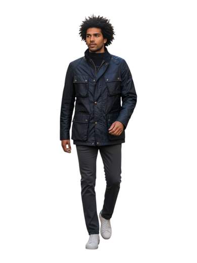 BELSTAFF FIELD JACKET COTONE SPALMATO