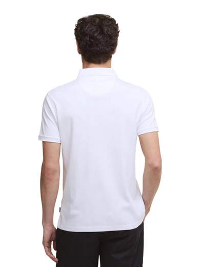 BARBOUR POLO CON TASCHINO PURO COTONE MAN. CORTA
