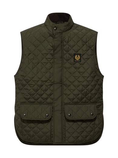 BELSTAFF GILET TRAPUNTATO TECNICO