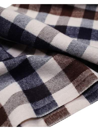 AQUASCUTUM ACTIVE WOOL ICONIC SCARF SF001 0562