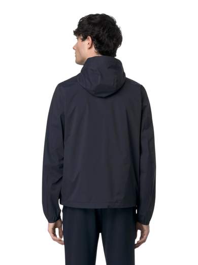 K-WAY GIUBBOTTO ZIP CAPPUCCIO FODERATO COTONE