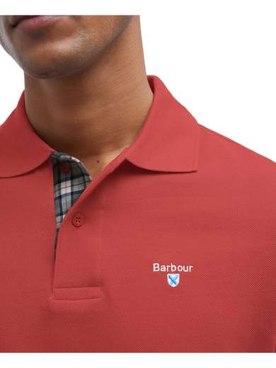 BARBOUR POLO MANICA CORTA PURO COTONE