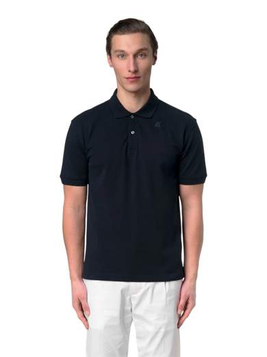 K-WAY POLO PIQUE COTONE MANICA CORTA