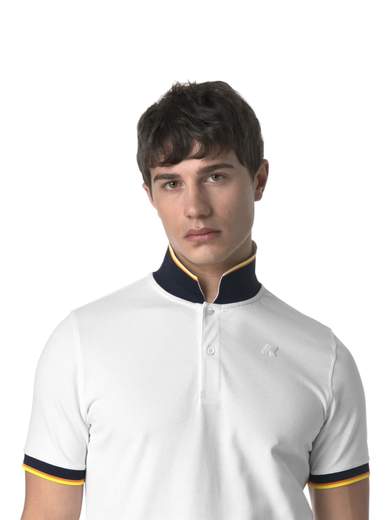 K-WAY POLO PIQUET PURO COTONE MANICA CORTA
