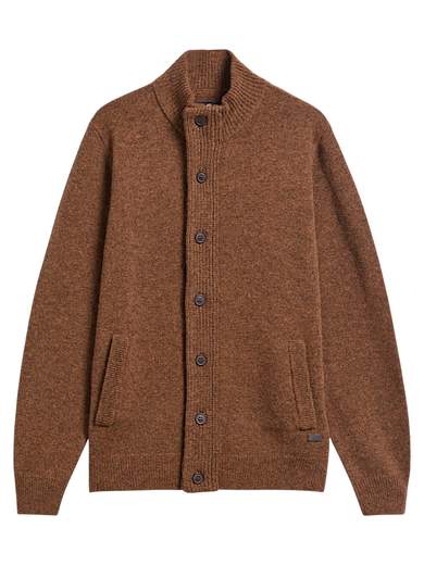 BARBOUR GIACCA ZIP MAGLIA PURA LANA