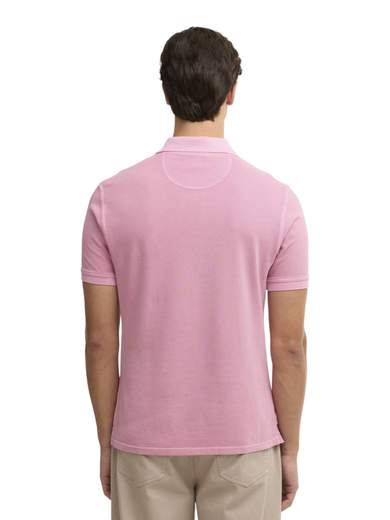 BARBOUR POLO PIQUET PURO COTONE VINTAGE MAN. CORTA