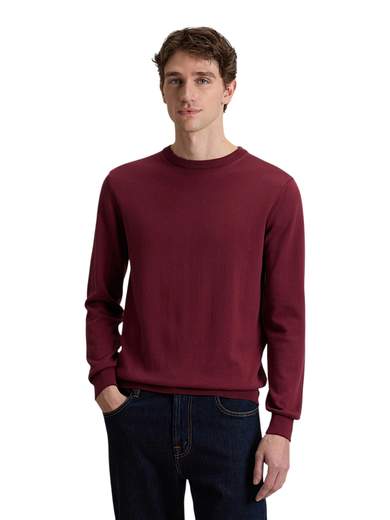 WOOLRICH MAGLIA GIROCOLLO PURO COTONE