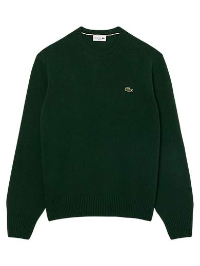 LACOSTE MAGLIA GIROCOLLO PURA LANA