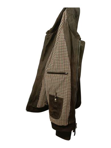 giubbotto suede the jack leathers