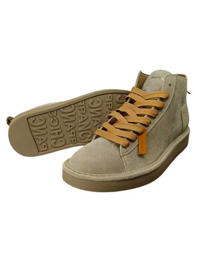 PANCHIC STIVALETTO LACCI PELLE SCAMOSCIATA