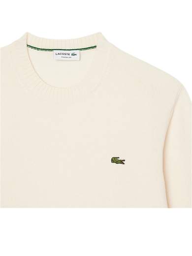 LACOSTE MAGLIA GIROCOLLO PURA LANA