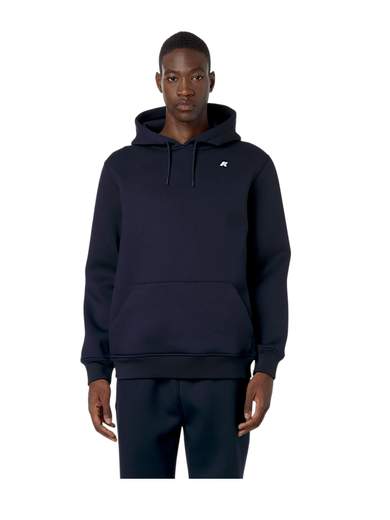 K-WAY FELPA ZIP CAPPUCCIO TECNICA