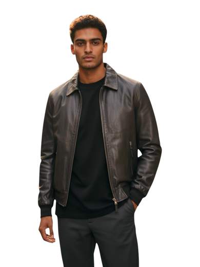 THE JACK LEATHERS GIUBBINO NAPPA ANILINA