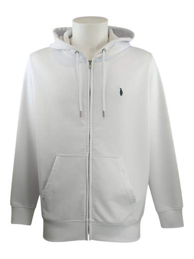 WALTBAY FELPA ZIP CAPPUCCIO PURO COTONE